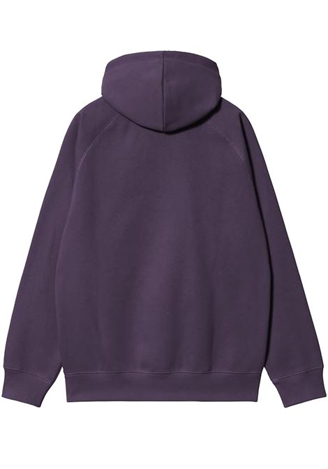 chase hooded sweatshirt man violet CARHARTT WIP | I03366138I.XX